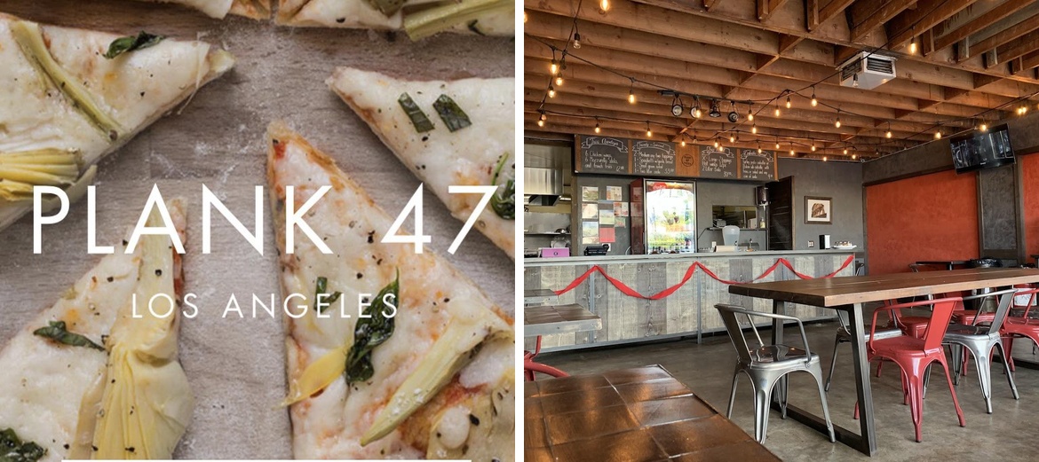 Plank 47 Pizza Menu